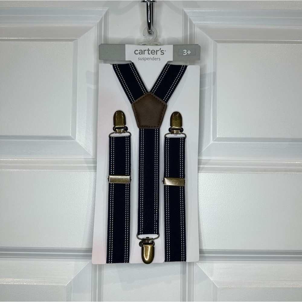 Carters Kids Suspenders Size 3+ NWT‎